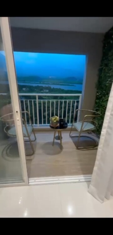 Balcony in 3 BHK Apartment at Lodha Amara, Kolshet Road – for Sale