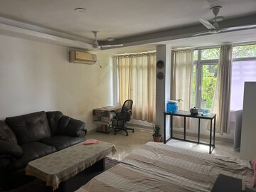 Living Room in 1 RK Apartment at South Extension I – for Rent
