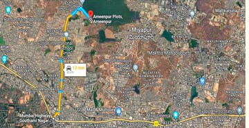 2 BHK Apartment – Map Location View at Ameenpur - for Sale