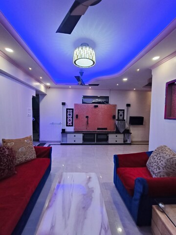 Living Room in 2 BHK Apartment at Millennium Gardens, Malad East – for Rent