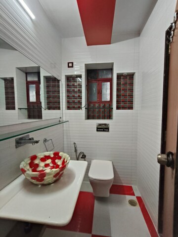 Bathroom in 2 BHK Apartment at Millennium Gardens, Malad East – for Rent