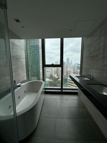Attached Bathroom in 5 BHK Apartment at Rustomjee Crown, Prabhadevi – for Rent