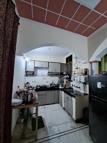 Kitchen in 2 BHK Builder Floor at Gyan Khand I – for Sale