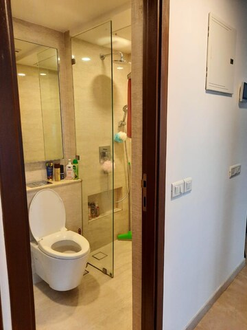Bathroom in 1 BHK Apartment at Hiranandani Zen Maple, Powai – for Rent