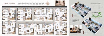 Floor Plan in 3 BHK Apartment at Kaggadasapura – for Sale