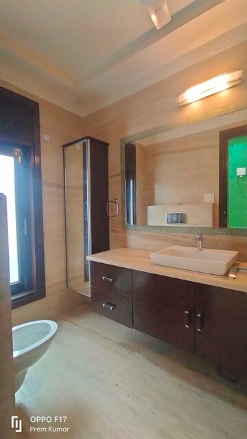 Kitchen in 3 BHK Builder Floor at Green Park Extension – for Rent