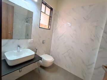 Bathroom in 4 BHK Apartment at Nyati Elite, Undri – for Rent