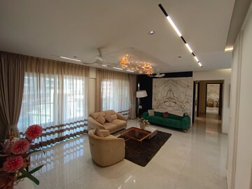 Living Room in 4 BHK Apartment at Nyati Elite, Undri – for Rent