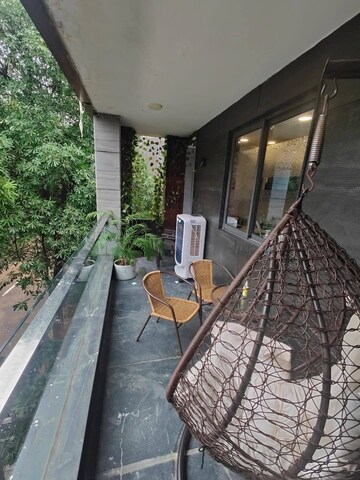 Balcony in 2 BHK Builder Floor at Sector 5 – for Rent