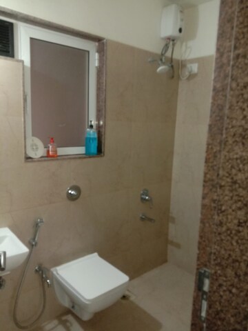 Bathroom in 1 BHK Apartment at Raunak Unnathi Woods Phase 7 A And B, Ghodbunder Road – for Rent