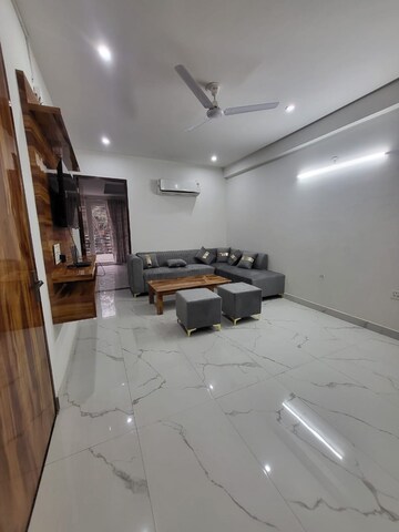 Living Room in 3 BHK Builder Floor at Sector 26a – for Rent