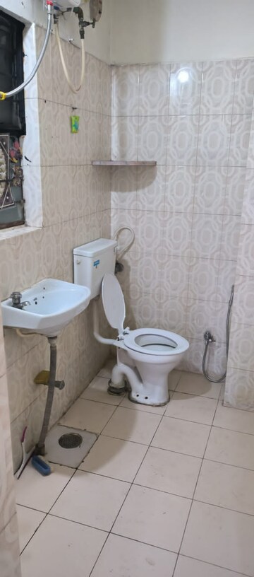 Bathroom in 2 BHK Apartment at Bhakti Heritage, Aundh – for Rent