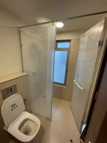 Bathroom in 2 BHK Apartment at Piramal Aranya, Byculla – for Rent