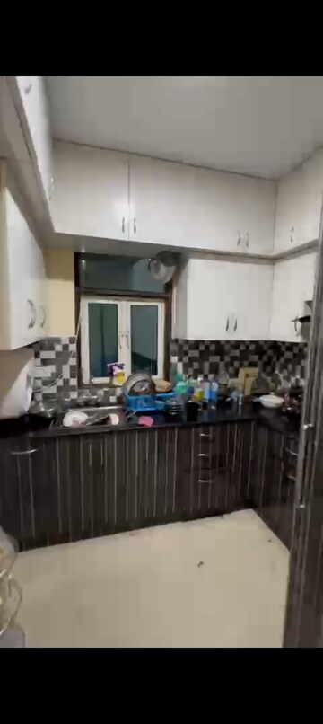 Kitchen in 3 BHK Apartment at KM Residency, Raj Nagar Extension – for Rent