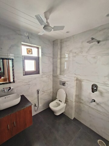 Bathroom in 3 BHK Builder Floor at Sector 9 – for Rent
