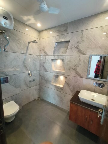 Bathroom in 3 BHK Builder Floor at Sector 9 – for Rent