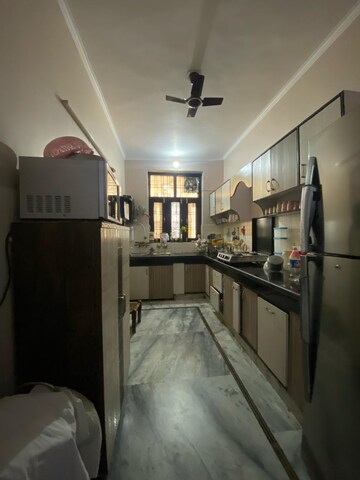 Kitchen in 3 BHK Builder Floor at Sainik Colony – for Sale