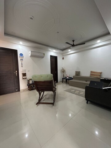 Living Room in 3 BHK Builder Floor at Ansal API Esencia, Sector 67 – for Rent