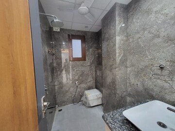 Bathroom in 3 BHK Builder Floor at RWA Residential Society Sector 46, Sector 46 – for Rent
