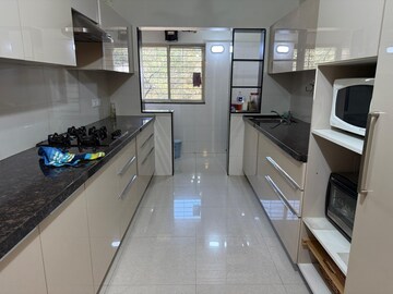 Kitchen in 3 BHK Apartment at Vascon Marigold, Kalyani Nagar – for Rent