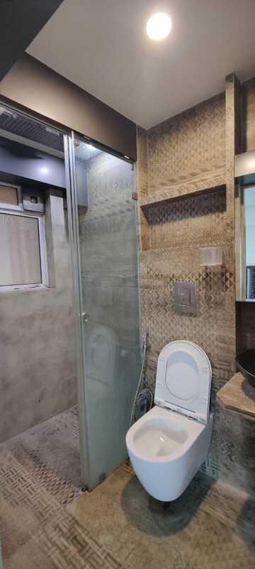 Bathroom in 2 BHK Apartment at Sugee Hiranya, Dadar West – for Rent