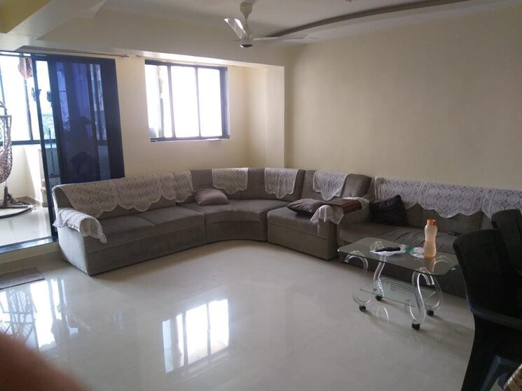 Living Room, shree-yog-vishal-chs 3 Bedroom 1250 Sq.Ft. Apartment In Kopar Khairane Navi Mumbai 8158891