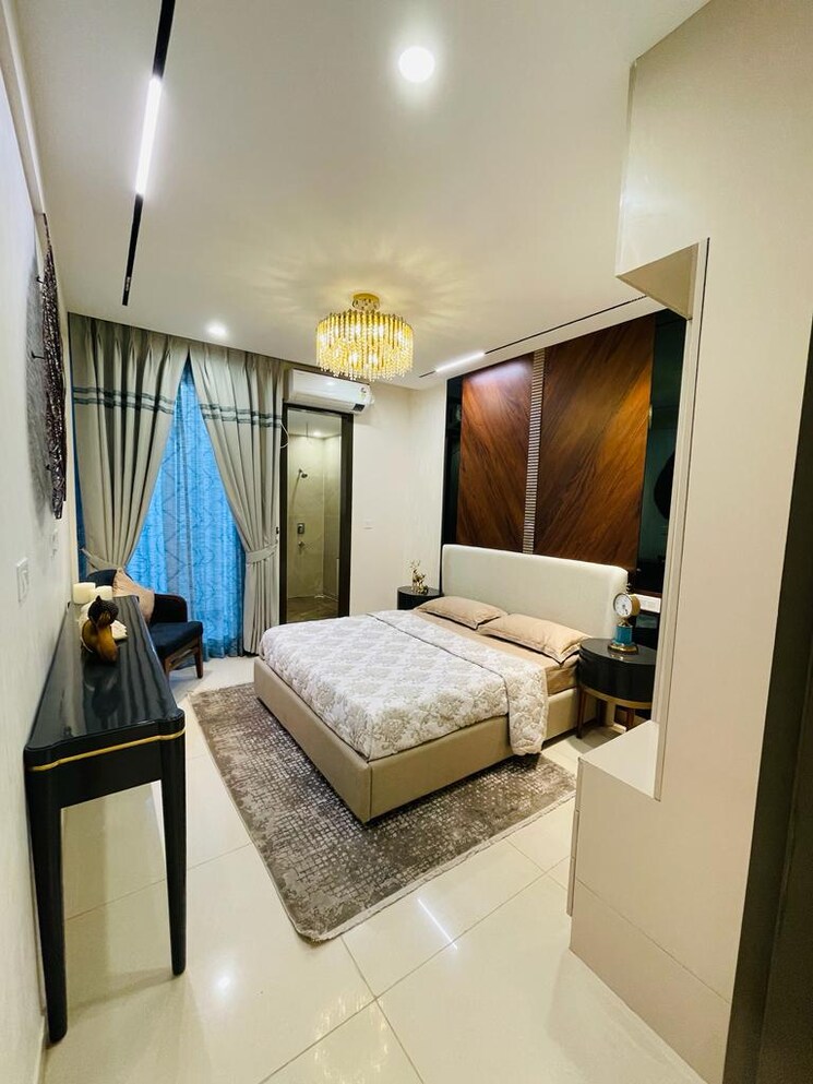 Bedroom, gmada aerocity 3 Bedroom 120 Sq.Yd. Builder Floor In Gmada Aerocity Zirakpur 8158911
