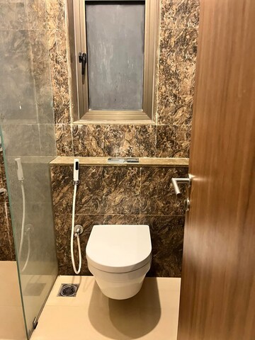 Bathroom in 2.5 BHK Apartment at Bhimjyani Verraton, Manpada – for Rent
