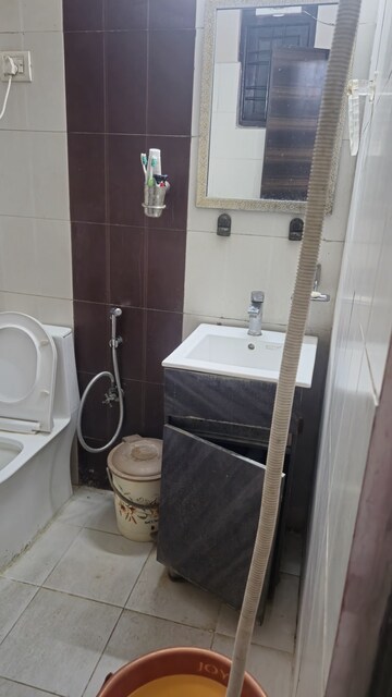 Bathroom in 3 BHK Builder Floor at Pratap Vihar – for Sale