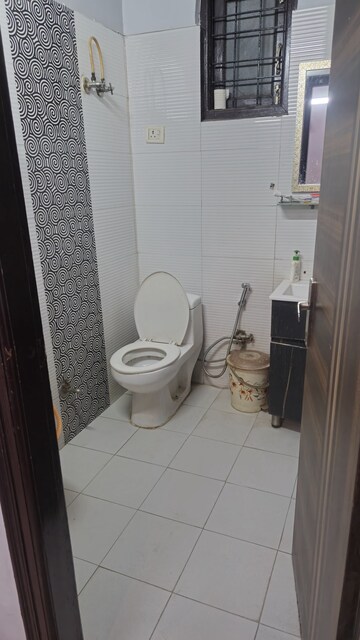 Bathroom in 3 BHK Builder Floor at Pratap Vihar – for Sale