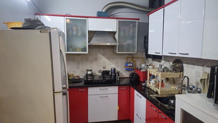 Kitchen, pratap vihar 3 Bedroom 1310 Sq.Ft. Builder Floor In Pratap Vihar Ghaziabad 8159017