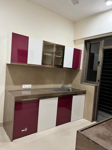 Kitchen in 2.5 BHK Apartment at Bhimjyani Verraton, Manpada – for Rent