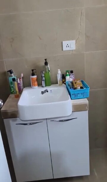 Bathroom in 2 BHK Apartment at Runwal Bliss, Kanjurmarg East – for Rent