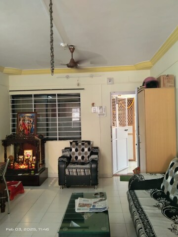 Living Room in 2 BHK Apartment at The Construction Westend Village, Kothrud – for Rent