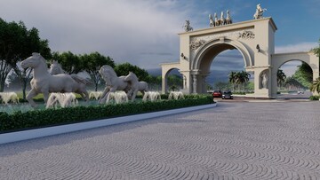  Plot – Exterior View View at Super Corridor - for Sale