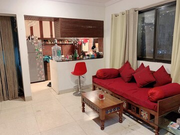 Living Room in 1 BHK Apartment at Oakland Park, Andheri West – for Rent