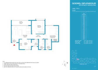 2 BHK Apartment For Resale in Godrej Splendour Whitefield Bangalore  8159099