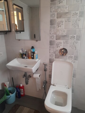 Bathroom in 2 BHK Apartment at Bandra West – for Rent