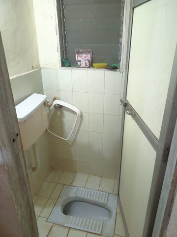 Bathroom in 1 RK Apartment at Sai Digambar CHS, Kasarvadavali – for Rent
