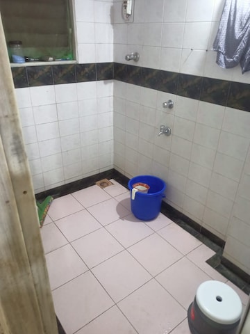 Bathroom in 1 RK Apartment at Sai Digambar CHS, Kasarvadavali – for Rent