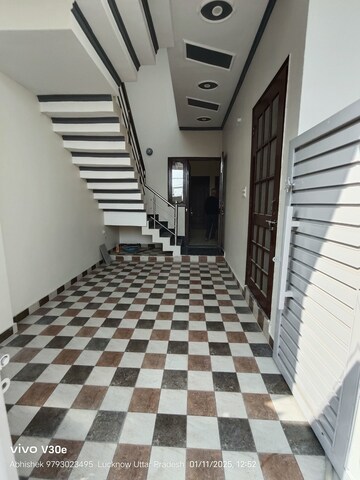 Staircase in 3 BHK Independent House at Jankipuram – for Sale