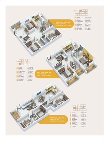 Floor Plan in 2 BHK Apartment at Kaggadasapura – for Sale