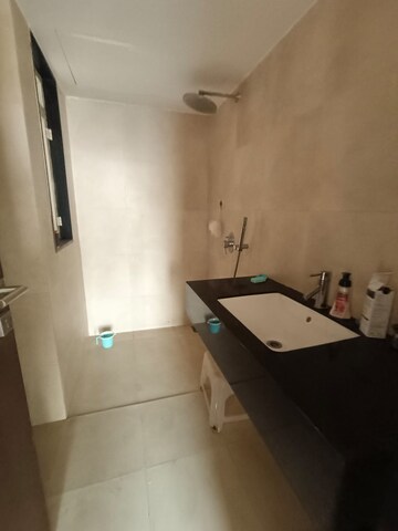 Bathroom in 1 BHK Apartment at Lodha Belmondo, Gahunje – for Rent