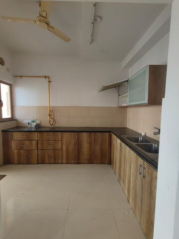 Kitchen in 4 BHK Apartment at Adani Shantigram Water Lily, Shantigram – for Rent