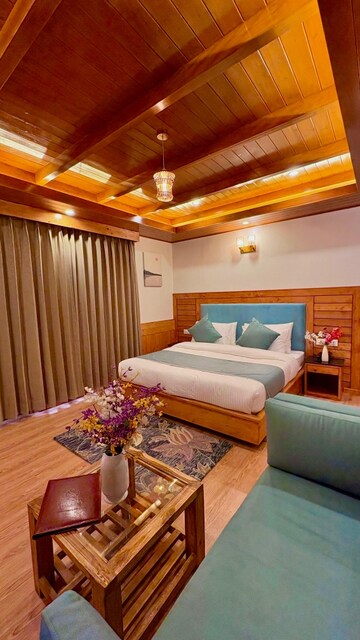 Bedroom in 3 BHK Apartment at Ramprastha Zen Spire, Vaishali Extension – for Rent