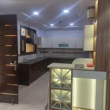 Kitchen in 3.5 BHK Builder Floor at Paschim Vihar – for Rent