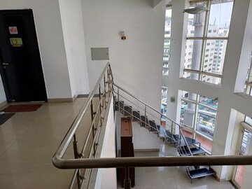 Staircase in 3.5 BHK Apartment at Omaxe Waterscapes, Gomti Nagar – for Sale