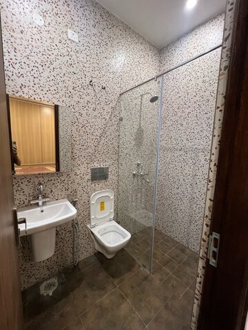 Bathroom in 3 BHK Apartment at Kharar – for Rent