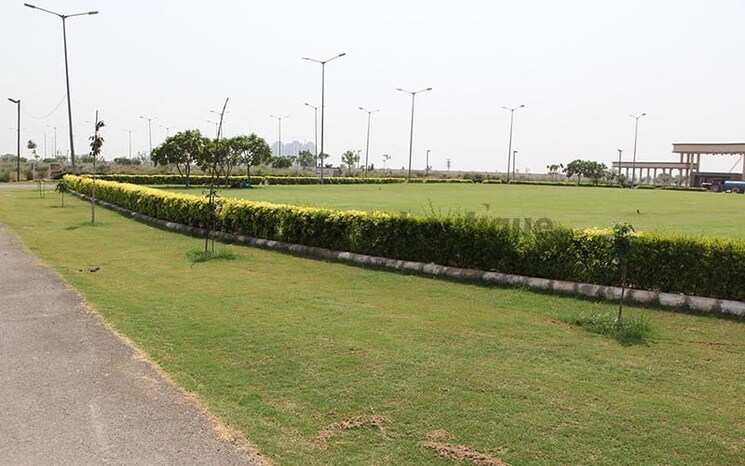 Garden, gaur-yamuna-city-2nd-park-view  104 Sq.Yd. Plot In Gaur Yamuna City Greater Noida 8159535