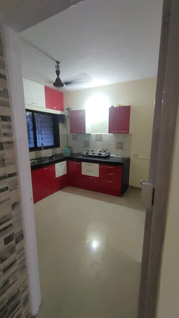 Kitchen in 3 BHK Apartment at Shantai Bungalow, Kasarvadavali – for Sale